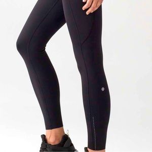 Fast and Free Reflective Lululemon 7/8 leggings